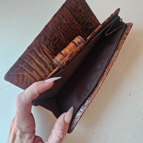 Brahmin Wallet Pecan Melbourne Y2K NWOT - Picture 5 of 5